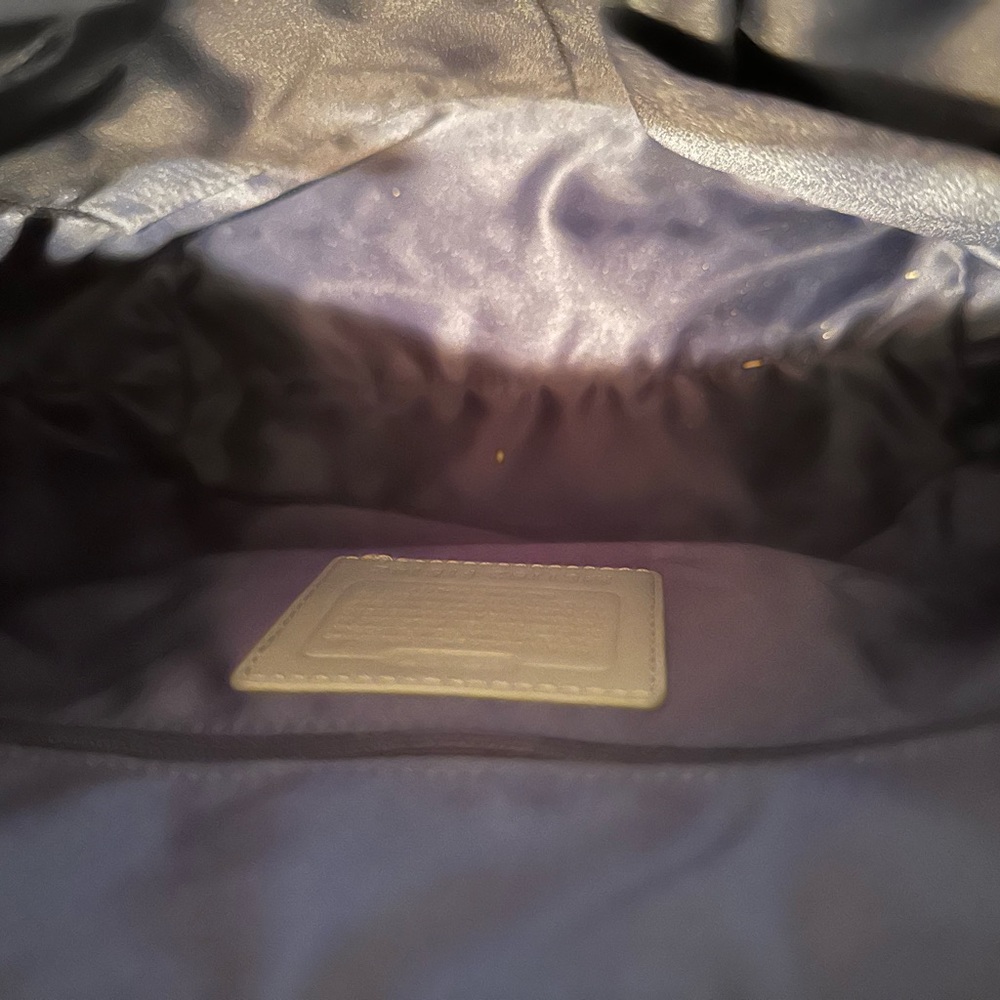 Gray Coach Tote - image 4